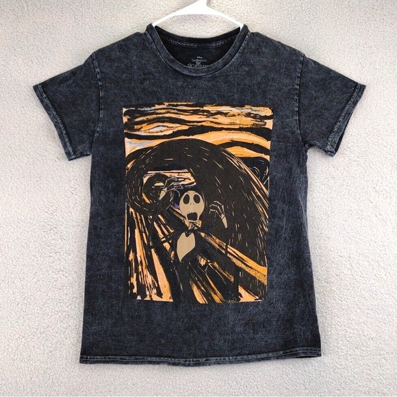 Disney The Nightmare Before Christmas Jack Skellington Graphic T Shirt Size S - Picture 10 of 16